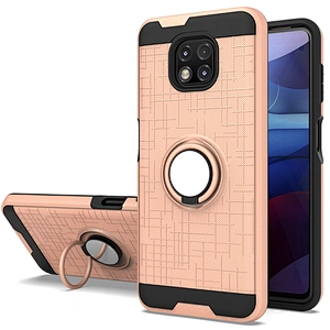 New 360 Rotation Covers Ring Holder Mobile Cell Phone Case For Motorola G Power 2021 Stylus Play