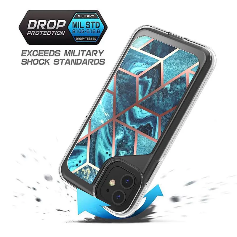 Anti-scratch cover marble PC design phone case for Moto E6 PLAY G8 PLUS E5 PLAY GO P30 play