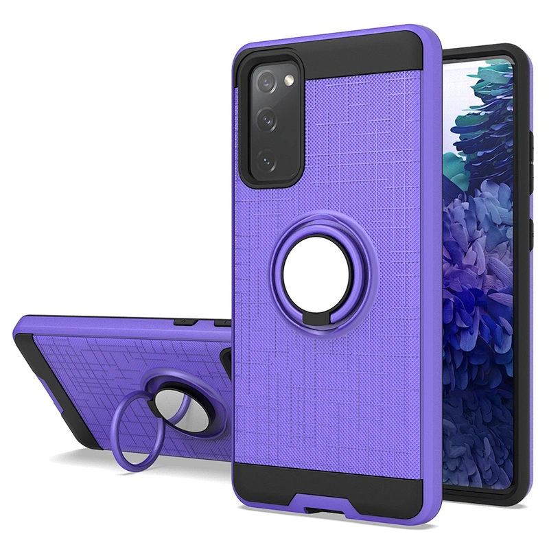 360 Degree Adjustable Ring Holder Phone Cases Personalized Cell Covers For Samsung S20 Fan S30