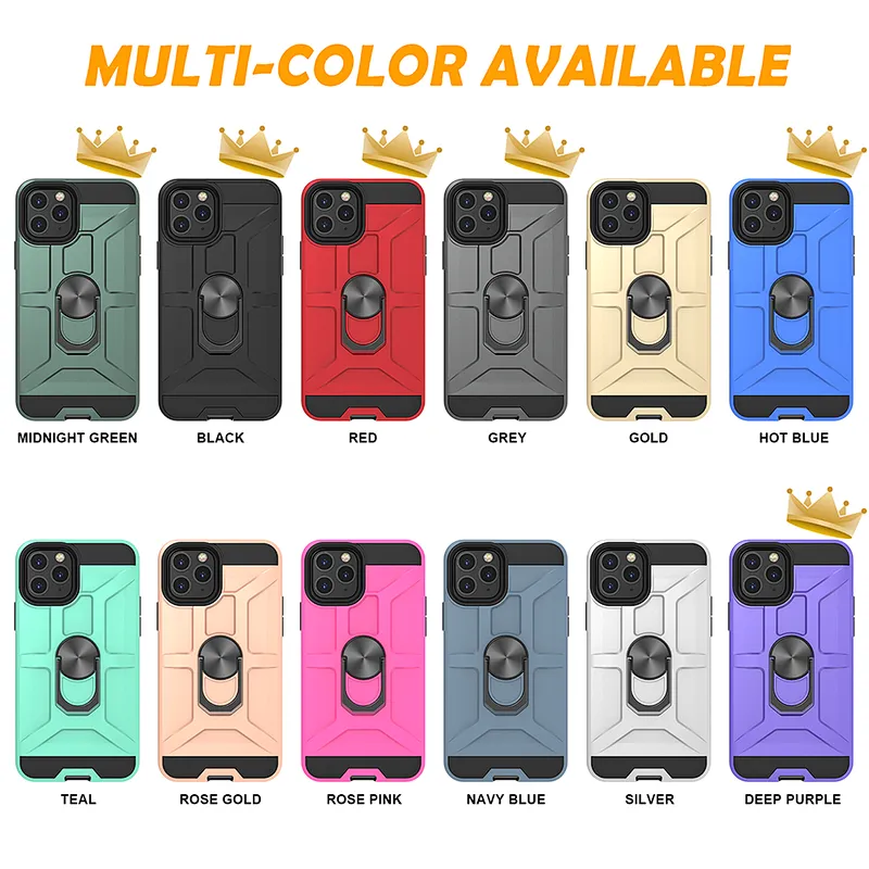 Latest China 360 Ring Kickstand Cover Projector Mobile Phone Case For Motorola G Power 2020 E6 Play One Hyper