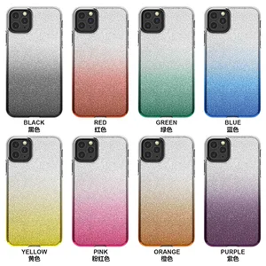 Ladies Gradient Flash Paper Bling Out Case Phone Covers For Samsung A31 A71 A21S Note 20 Ultra