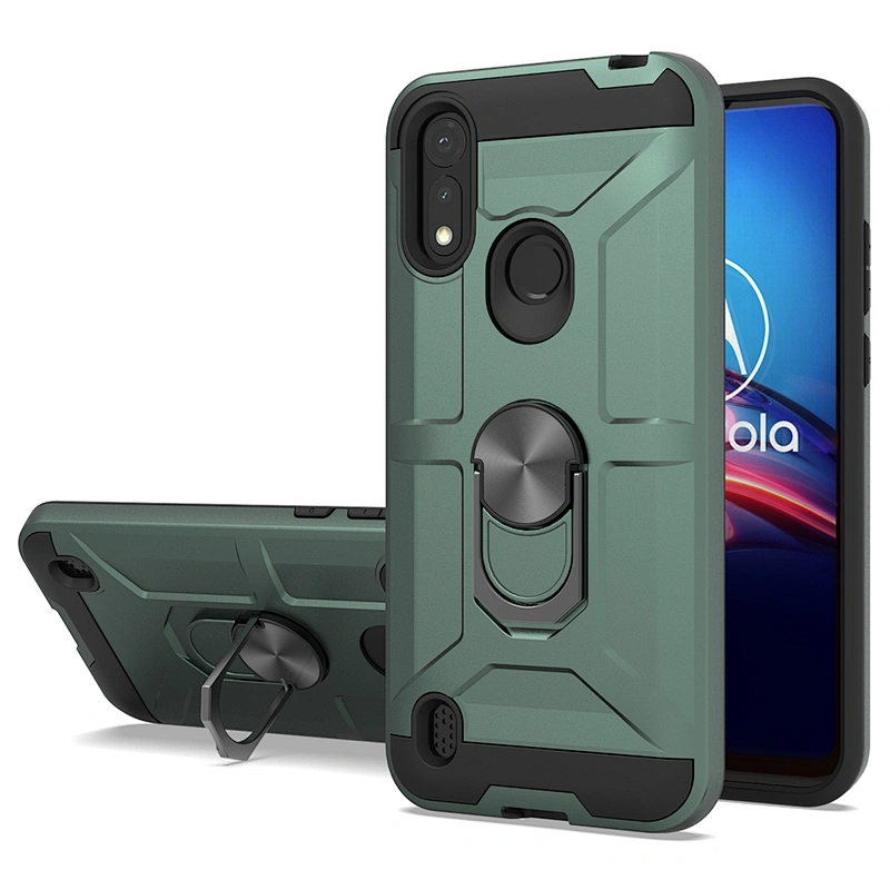 Best selling matte finish 360 degree rotating  protective cell phone case for motorola G8 power lite E6S
