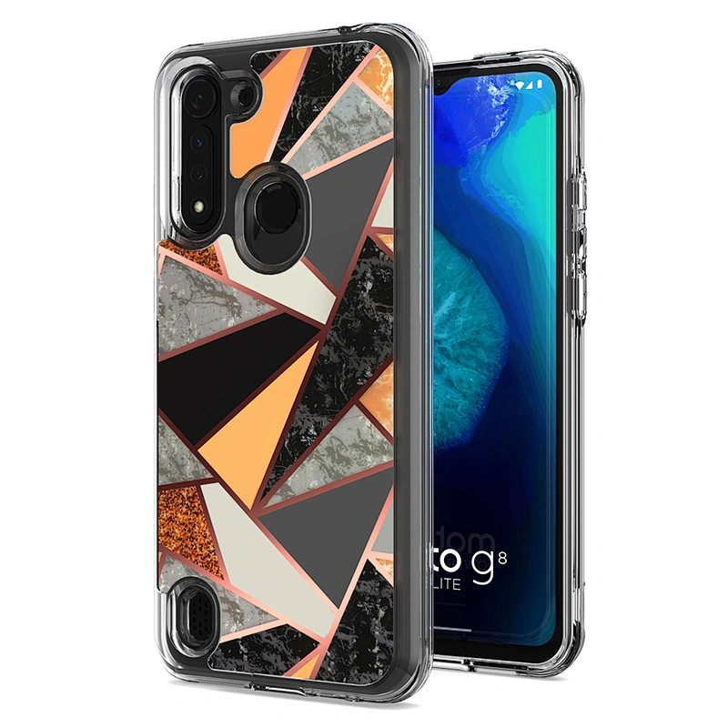 Creative Craft Soft TPU IMD electroplating phone case For Motorola Moto G8 E7 G8 Power lite E6S