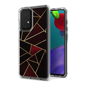 Customized printing cell phone case with imd marble design for Samsung A72 A12 A32 A52