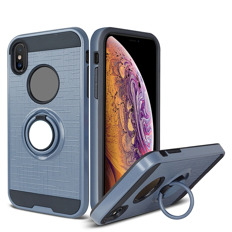 Protection 360 degree Rotation ring holder phone covers For IPhone 11 pro xr xs max 12