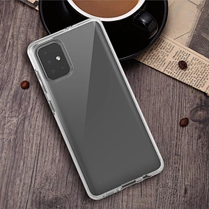 HD 2 in 1 Combo Transparent Clear Cell Phone Case For Samsung A31 A71 A21S Note 20 Ultra