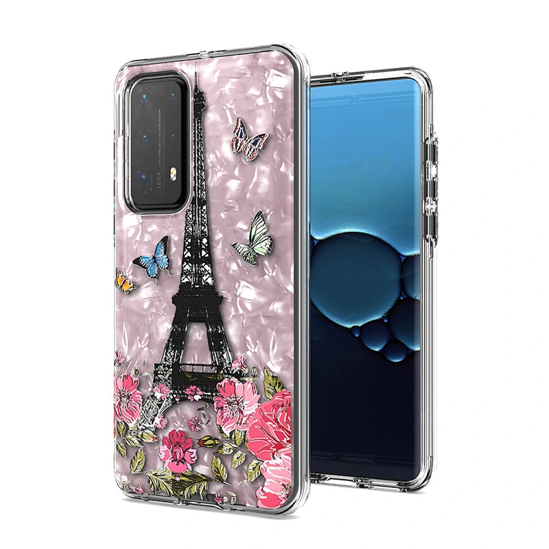 Funda De Celular Protector Phone Transparent custom Case  Back Cover For Huawei P40 Lite P30