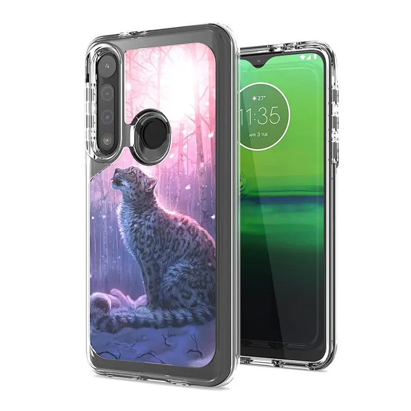 Fashion IMD design case for Motorola G8 Play G7 Play G6 Play back cover