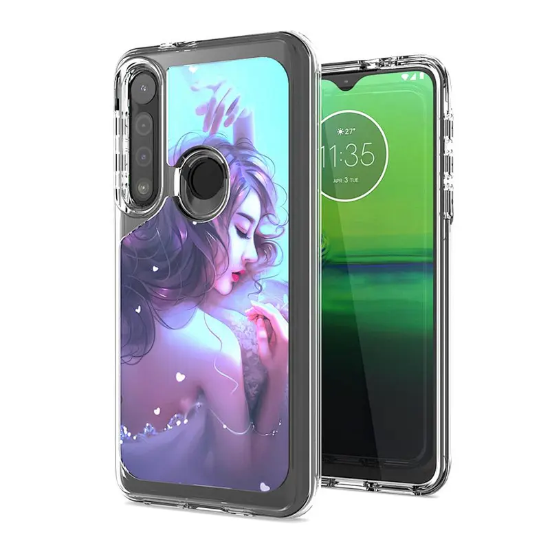 Fashion IMD design case for Motorola G8 Play G7 Play G6 Play back cover