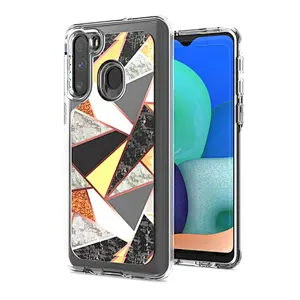 China factory wholesale Phone accessories marble mobile phonoe case back covers for Motorola one Hyper