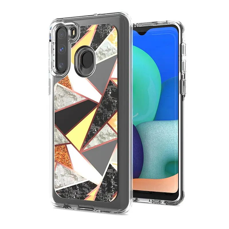 China factory wholesale Phone accessories marble mobile phonoe case back covers for Motorola one Hyper