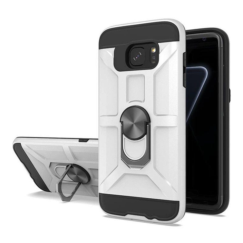 Hot selling sitemail pc tpu matte finish cell phone case for Samsung S7 Edge S6 S8 S9