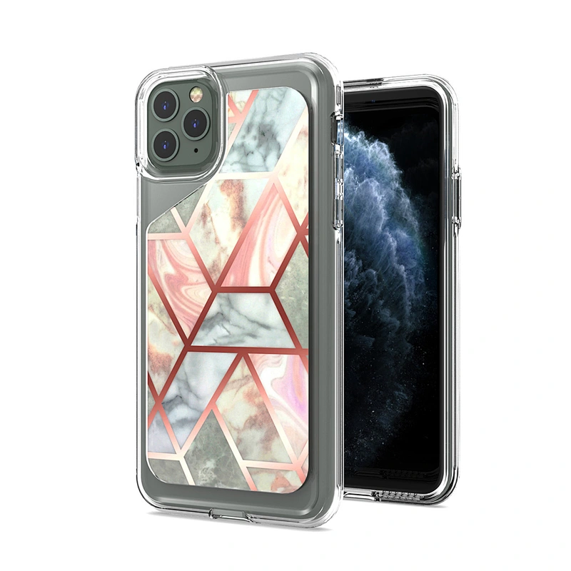Groove Design TPU PC 2 In 1 Combo IMD Mobile Phone Back Cover for Apple iPhone 7 8 9 SE