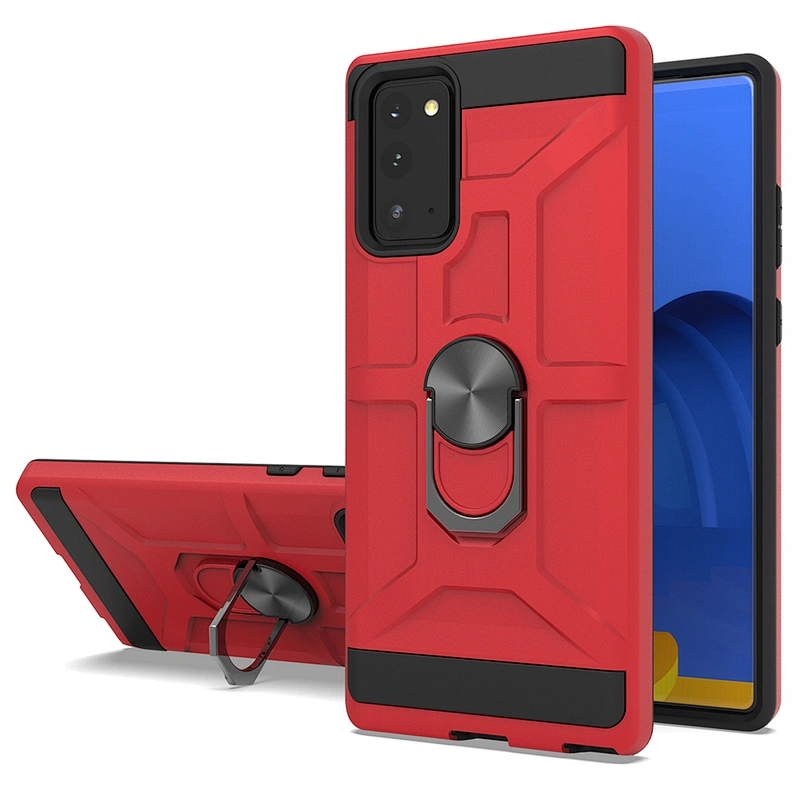 Blister box packaging cell phone case with ring for Samsung Note10 Lite Plus 20 Ultra