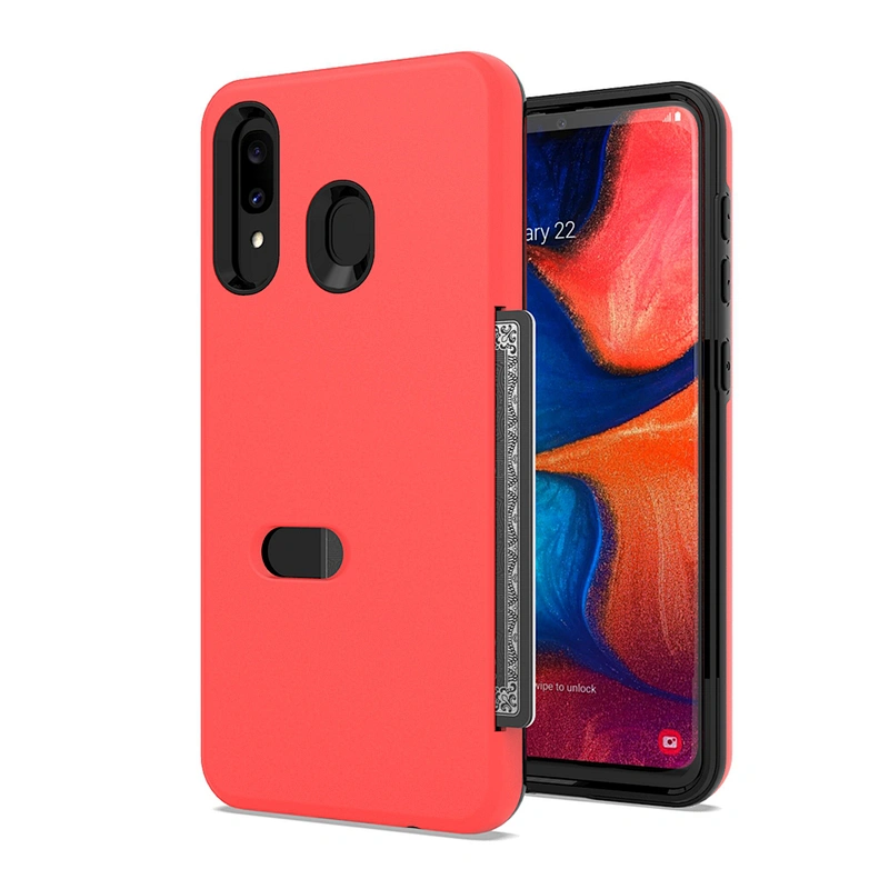 Popular Card Slot Mobile Back Covers Accessories Phone Case For Samsung A20 A30 A50 Note 10 Pro