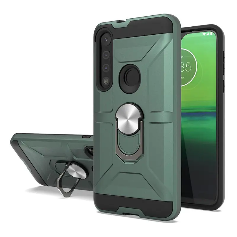 2 in 1 Ultra Hybrid TPU Customized logo cell phone cover For Motorola One Macro