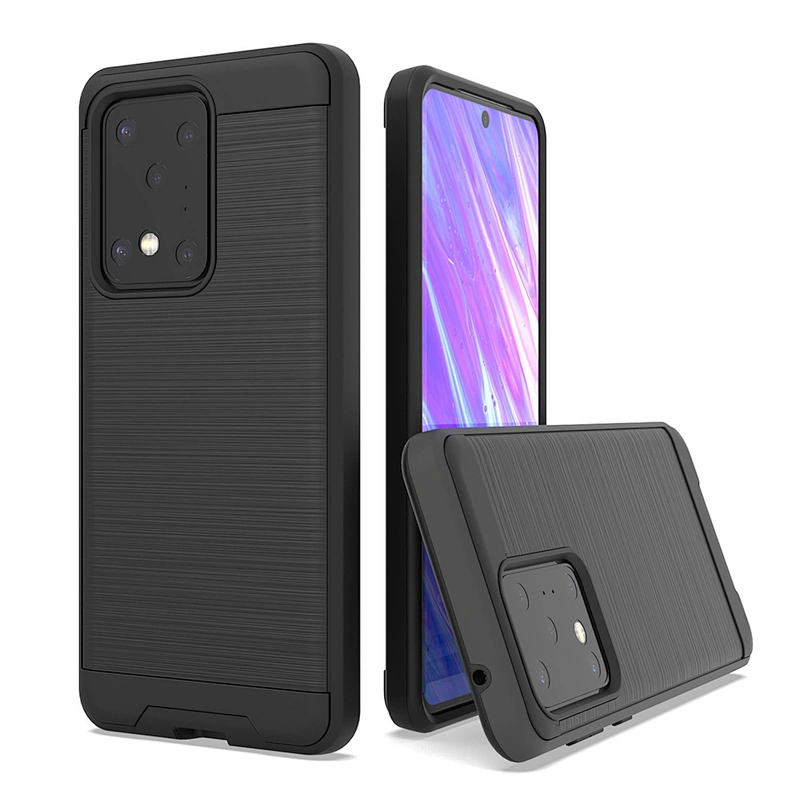 for Samsung S11 brushed metal case shockproof phone cover for S11 plus S11 edge