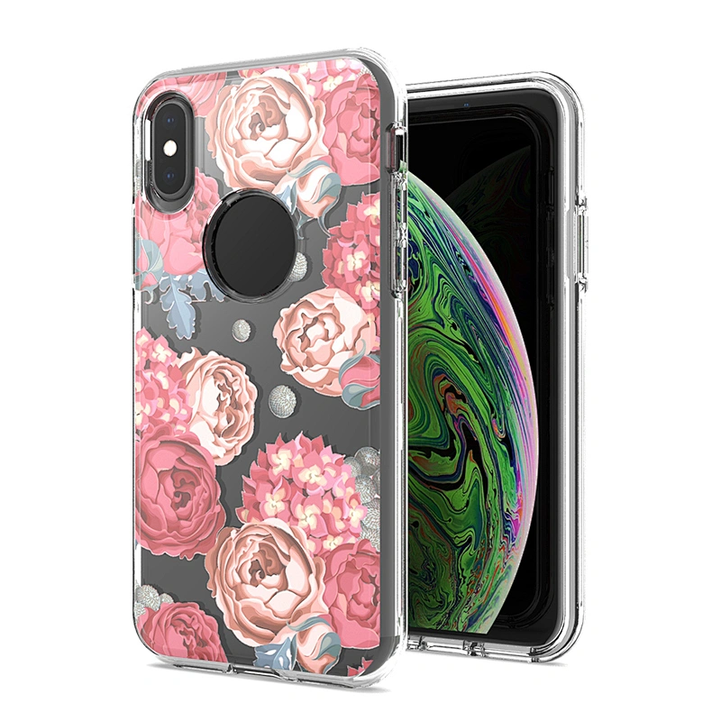 Best selling custom printing mobile accessories protection high clear phone bags for iPhone X XS