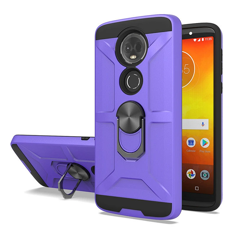 best selling latest design ring holder kickstand phone case for motorola moto E5 plus play cover