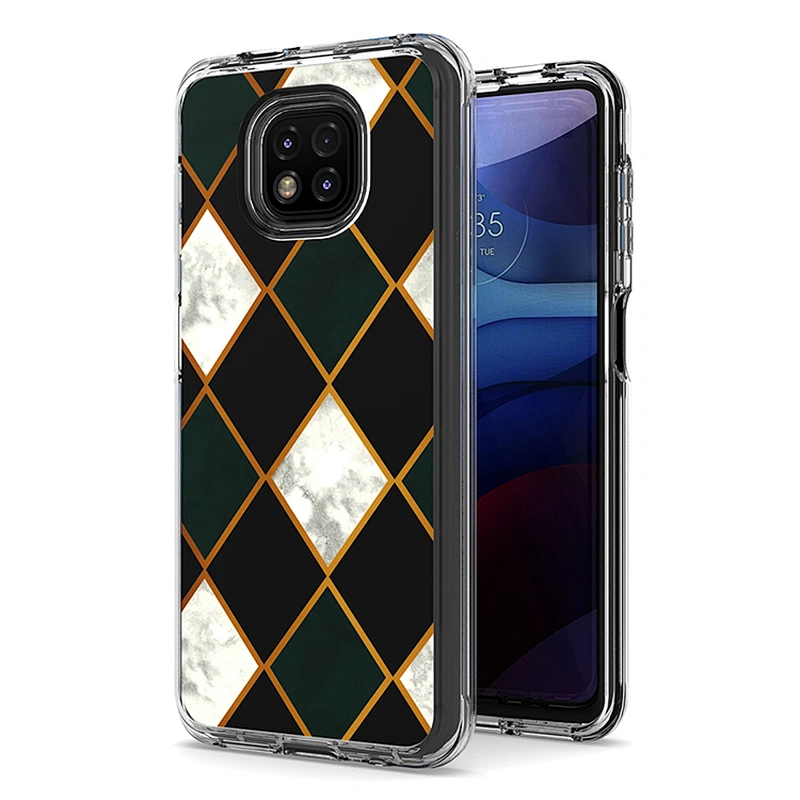 Sitemail orginal design custom combo print IMD phone case for Motorola G power 2021