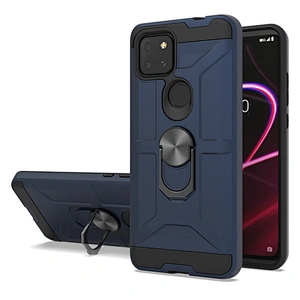 Adjustable Rotating Metal Ring Holder Screen Protector Phone Covers For TCL Revvl 4 Plus 5G