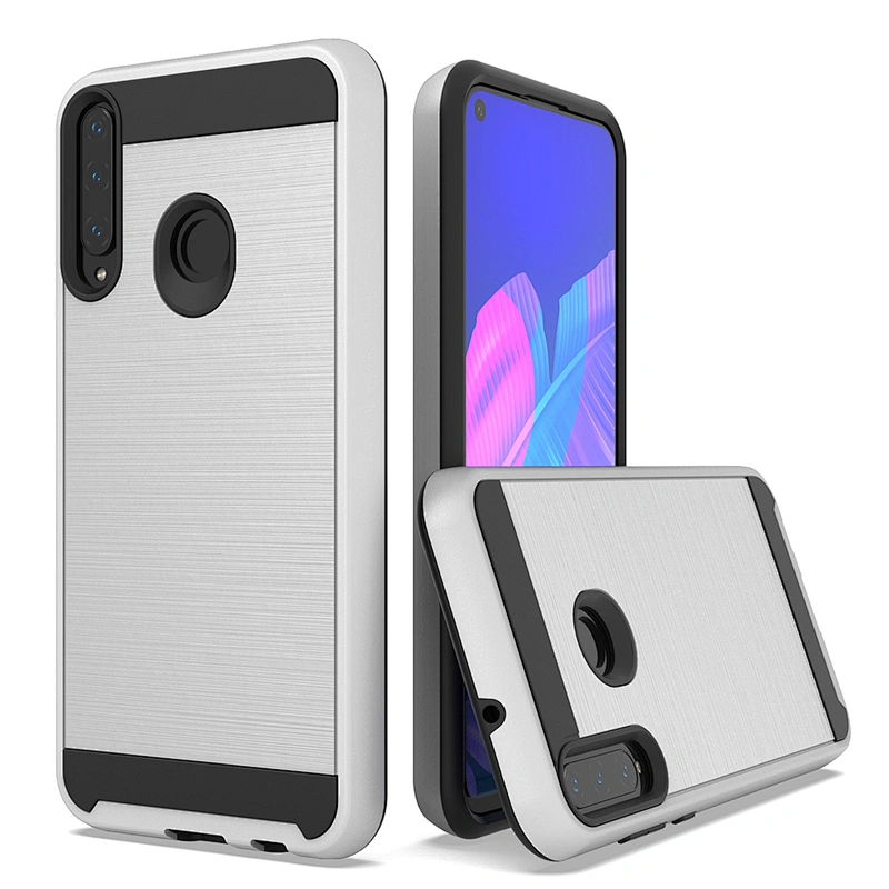 2020 New shockproof protector de celulares brushed metal case for Huawei Y5P Y6P Y7P Y8S 2020
