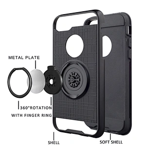 360 Ring Holder Back Covers Fundas Para Celulares Phone Case For Huawei Y5S P40 Lite Pro Nova 5T