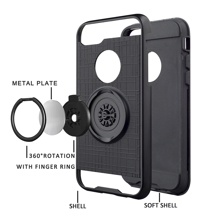 360 Ring Holder Back Covers Fundas Para Celulares Phone Case For Huawei Y5S P40 Lite Pro Nova 5T