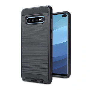China wholesale cell phone accessories brushed metal case covers for Samsumg S10 5G