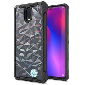 wholesale factory price case,diamond phone back cover with beautiful design for OPPO R17