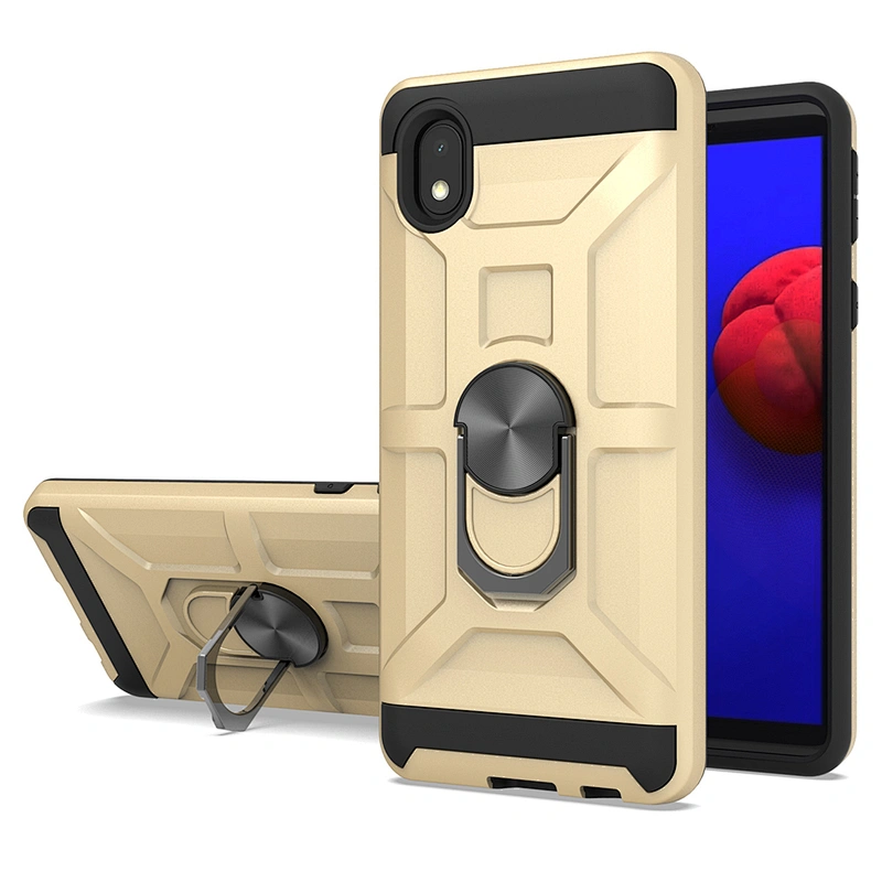 Luxury magnetic kickstand ring phone cover case  for Samsung A02 A12 A32 A52 A72