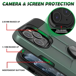 2021 Kickstand with strong ring holder phone case For Samsung A42 S30 PLUS Ultra M31 A12