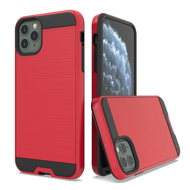 Mobile accessories case tpu pc 2 in 1 custom cell covers for iPhone 11 Pro Max 9 SE
