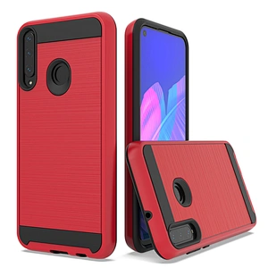 Anti-Scratch Brushed Metal Surface Mobile Phone Covers For Huawei P40 Lite Y6P Y7P Y5P 2020