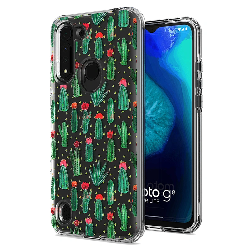 Transparent Shockproof Customised Printing Phone Cases For Motorola Moto G8 E7 G8 Power lite E6S