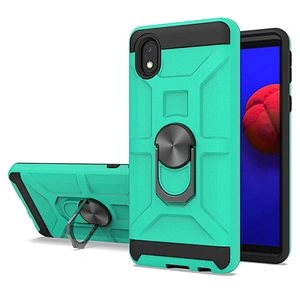 Factory price 360 degree ring holder matte finish phone case for Samsung A02 M02