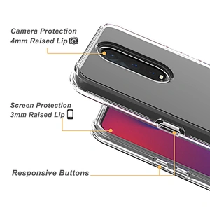 TPU PC High Clean Transparent customized pattern phone case For OPPO R17 Pro F11 Pro RENO