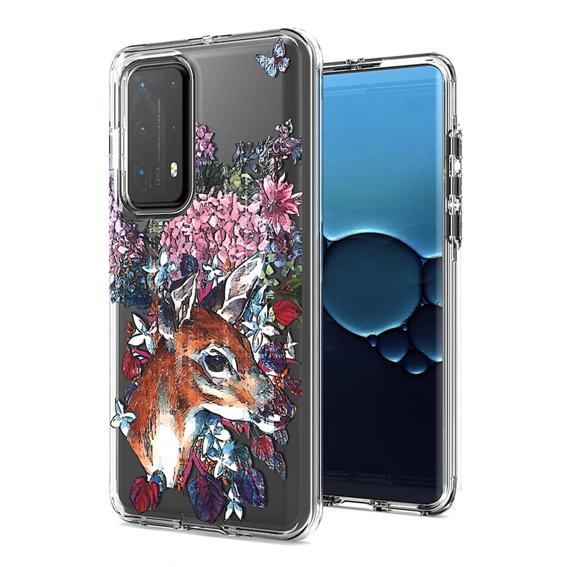 Free samples high clear OEM printed mobile accessories cell phone cases for Huawei P40 Lite