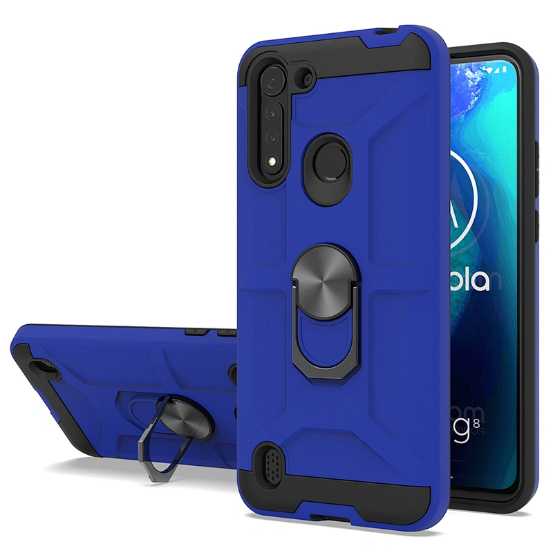 360 Rotating Metal Ring Holder cell phone case cover for Motorola one fusion plus G8 power lite