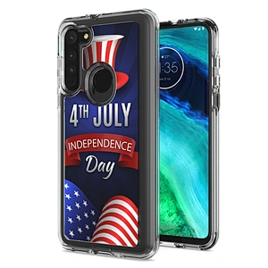 Top selling mable printed phone case with customized images for Motorola Moto G8