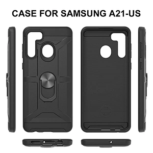 Hot selling 2 in 1 Shockproof cell phone case For Samsung A21 A01 A51 A71