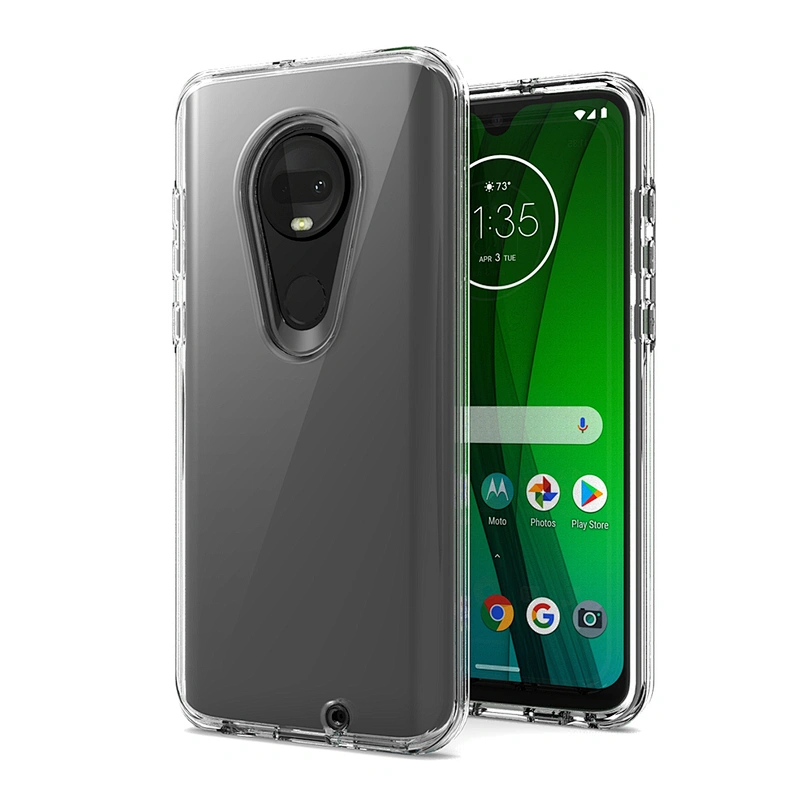 high clear tpu phone case for Motorala G7/G7 PLUS hard pc phone cover for moto g7