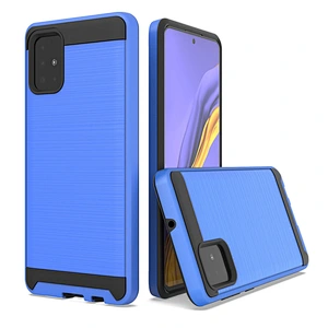 Non-slip Wire Drawing Mobile Accessories Cell Phone Case for Samsung S20 Plus Ultra A11 A21 A51