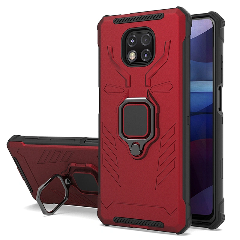 New armor design 360 degree rotated ring cell phone case cover for motorola G power play stylus 2021