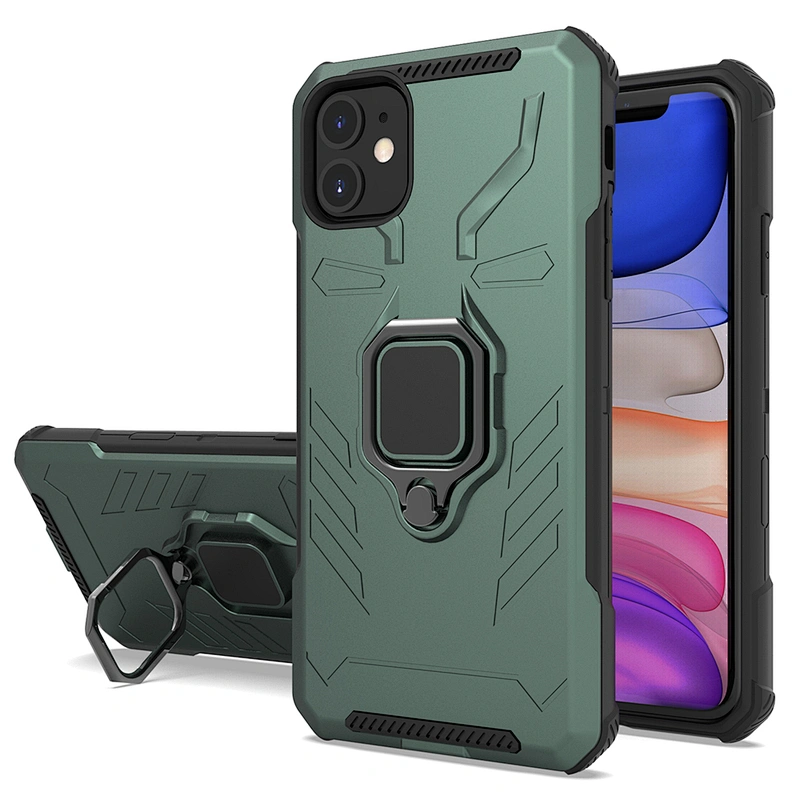 New Trend Protection 360 Degree Ring Holder Kickstand Phone Covers For IPhone Xr Xs 11 Pro Max