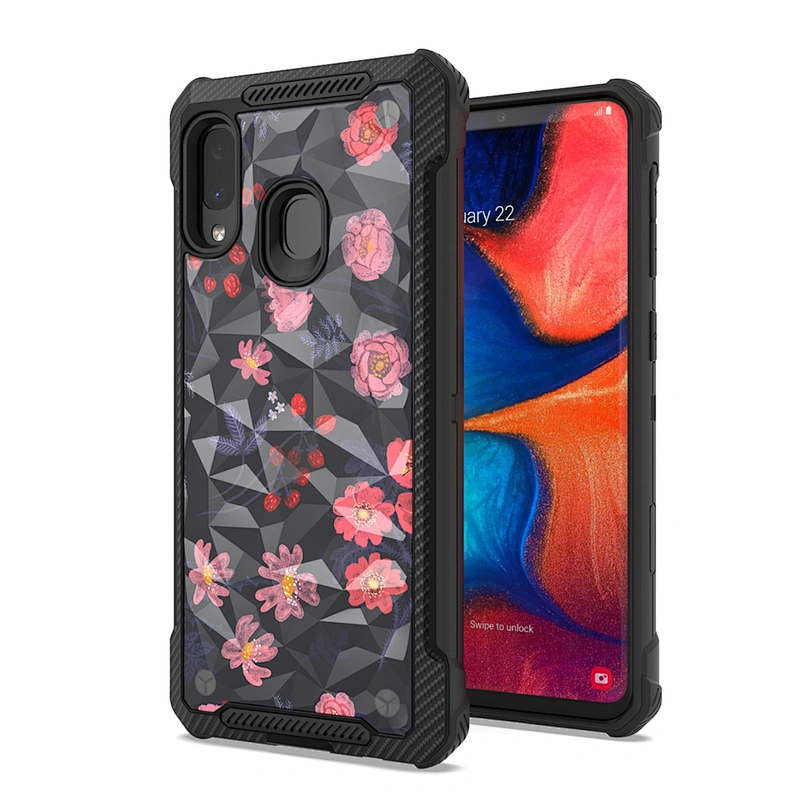 Mobile Back Cover TPU PC OEM Diamond Phone Case For Samsung A20E Note 10 Pro A20 A30 A50