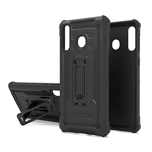 Wholesale Kickstand Mobile Phone Case for MOTO E6,armoured phone case for MOTO E6