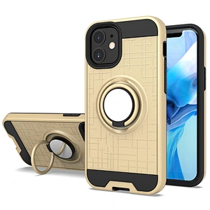 Sitemail best selling hard PC sofT TPU ring stand cover case for IPhone 12 pro max