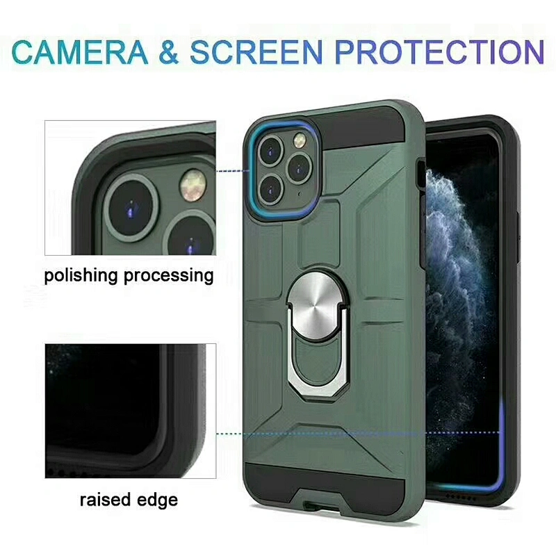 360 ring holder protection cover cases kickstand phone cover for iphone XS SE2 11 Pro max XR 8G XI