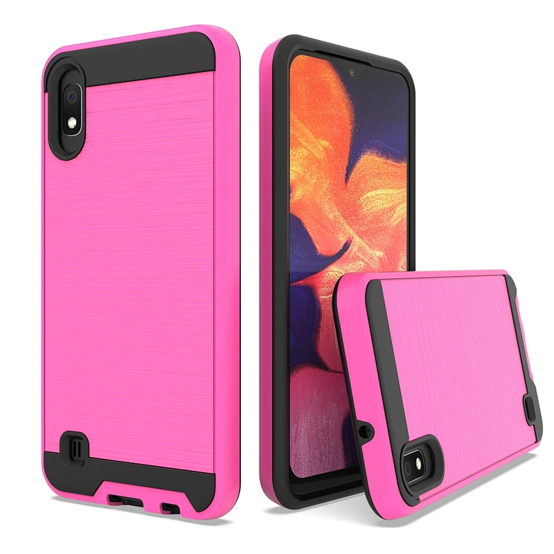 Shockproof tpu pc 2 in 1 cell phone case mobile covers for Samsung M10 A10 A20 A30 A40 A50
